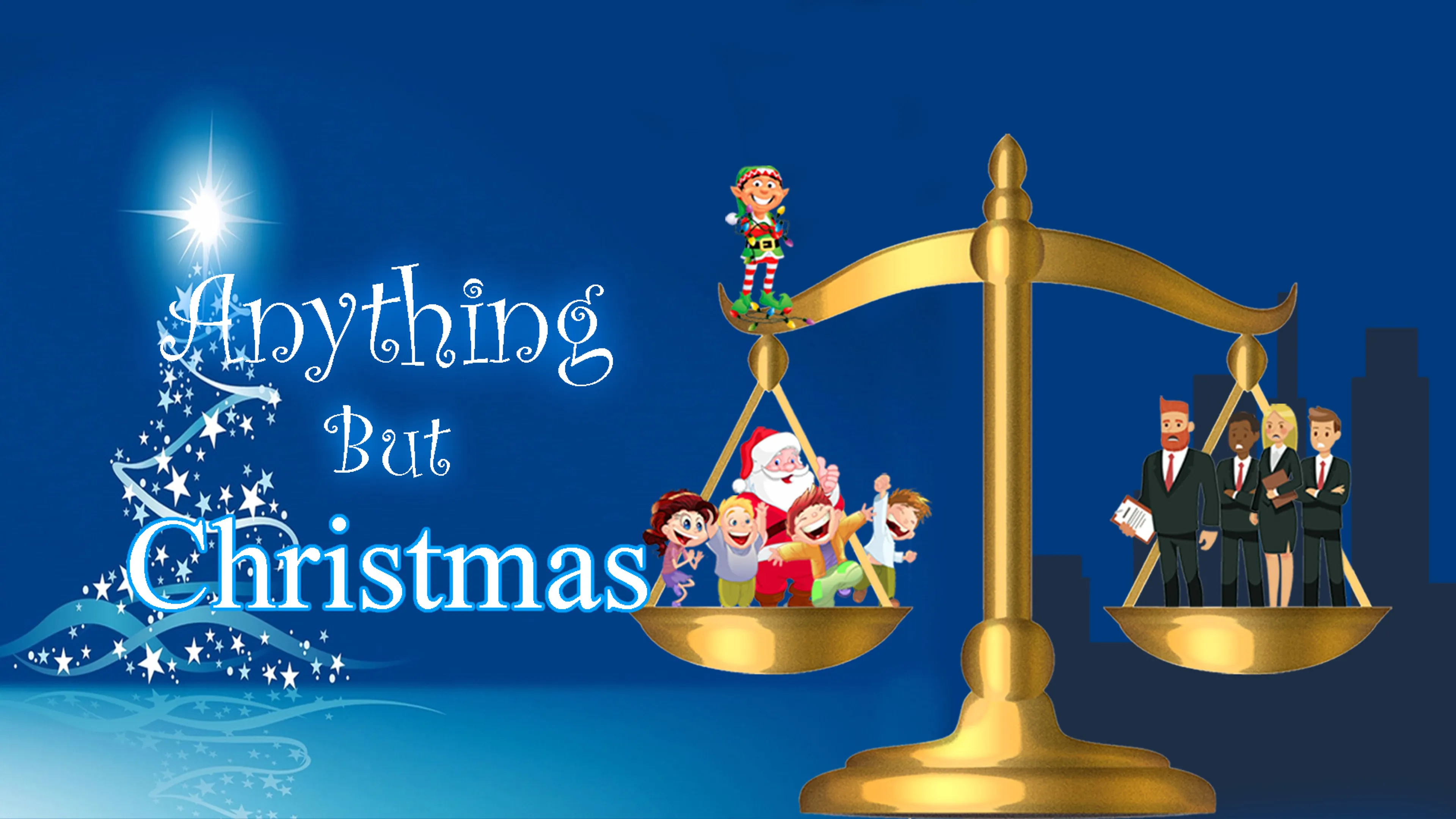 Anything but Christmas poster